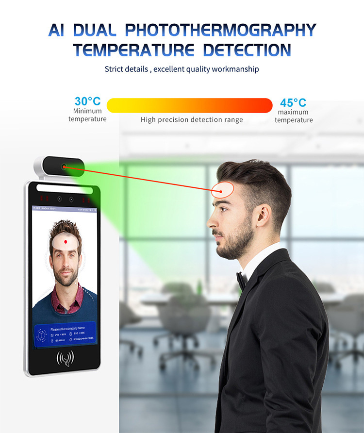 Poort Biometrische gezichtsher - Face Recognition Access Control Terminal recensie en prijs