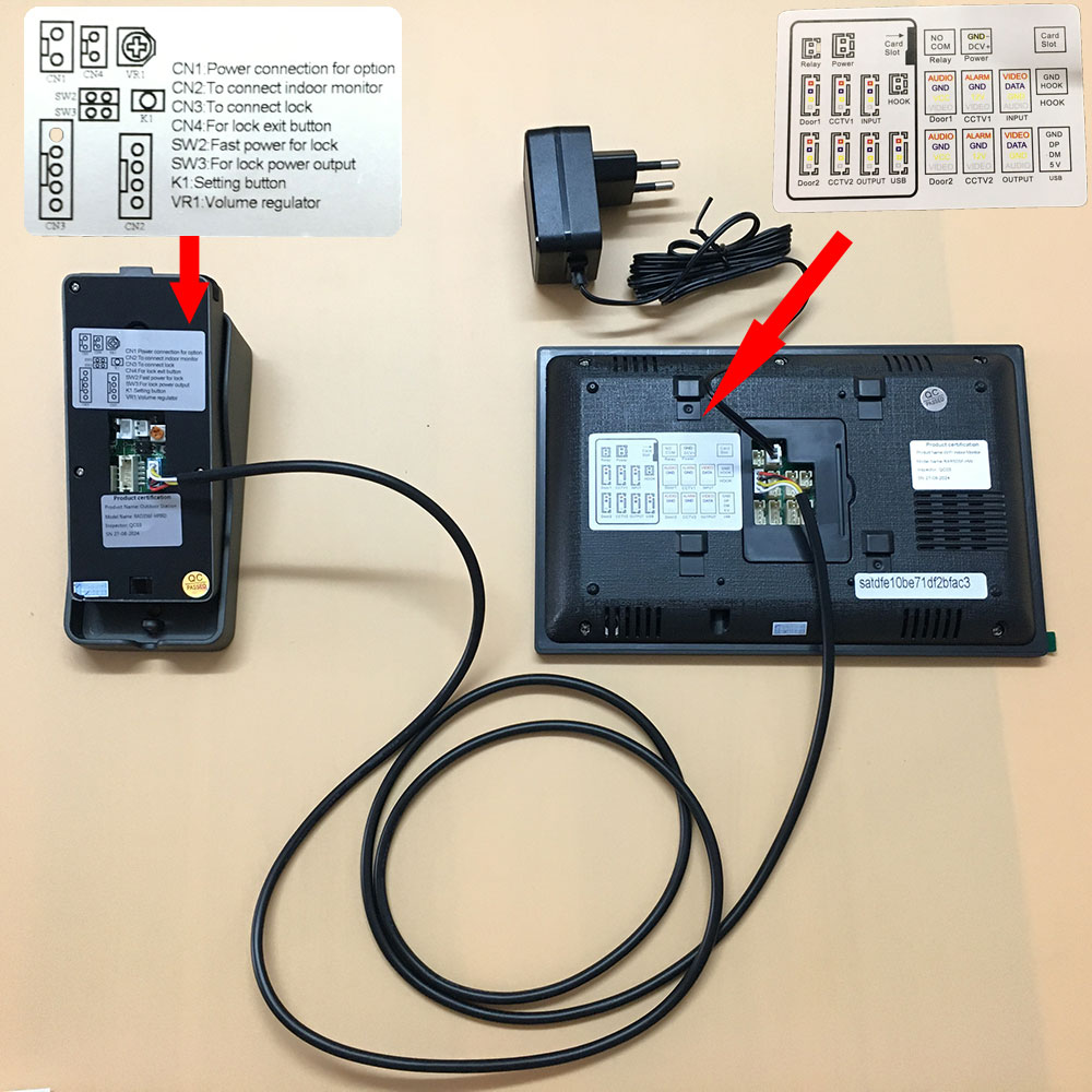 Tuya 1080P 7 inch kleurenaanra - Access Control System Rfid Kit recensie en prijs