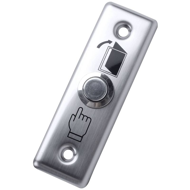 Stijlvolle 4X stalen deuruitga - Exit Button Push To Release recensie en prijs